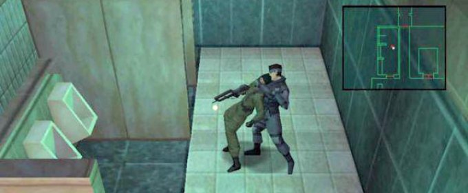 Escena del primer Metal Gear Solid