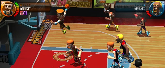 Un partido de Basket Dudes