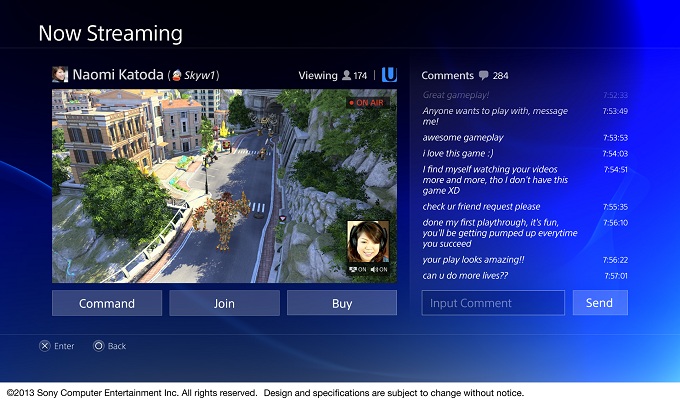 PS4 Streaming
