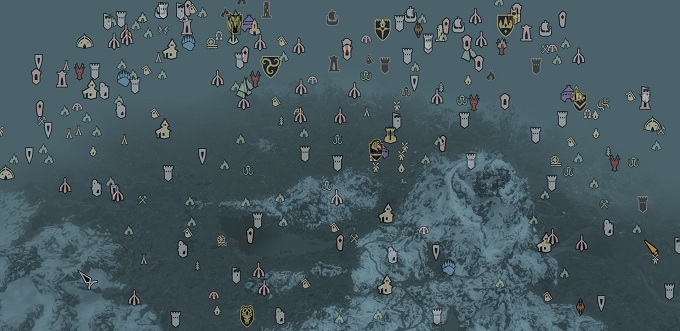 skyrim mapa