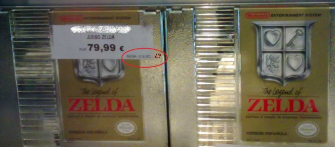 Un Zelda a 80 euritos de nada.